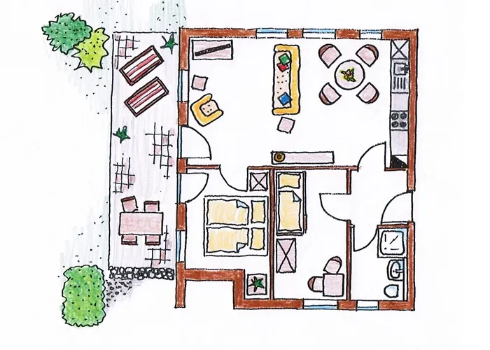 Apartamento Tante Schmidt 1 Staberdorf